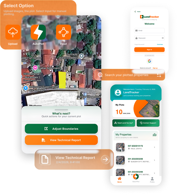 LandTracker PH — Land Title Plotting & Property Mapping